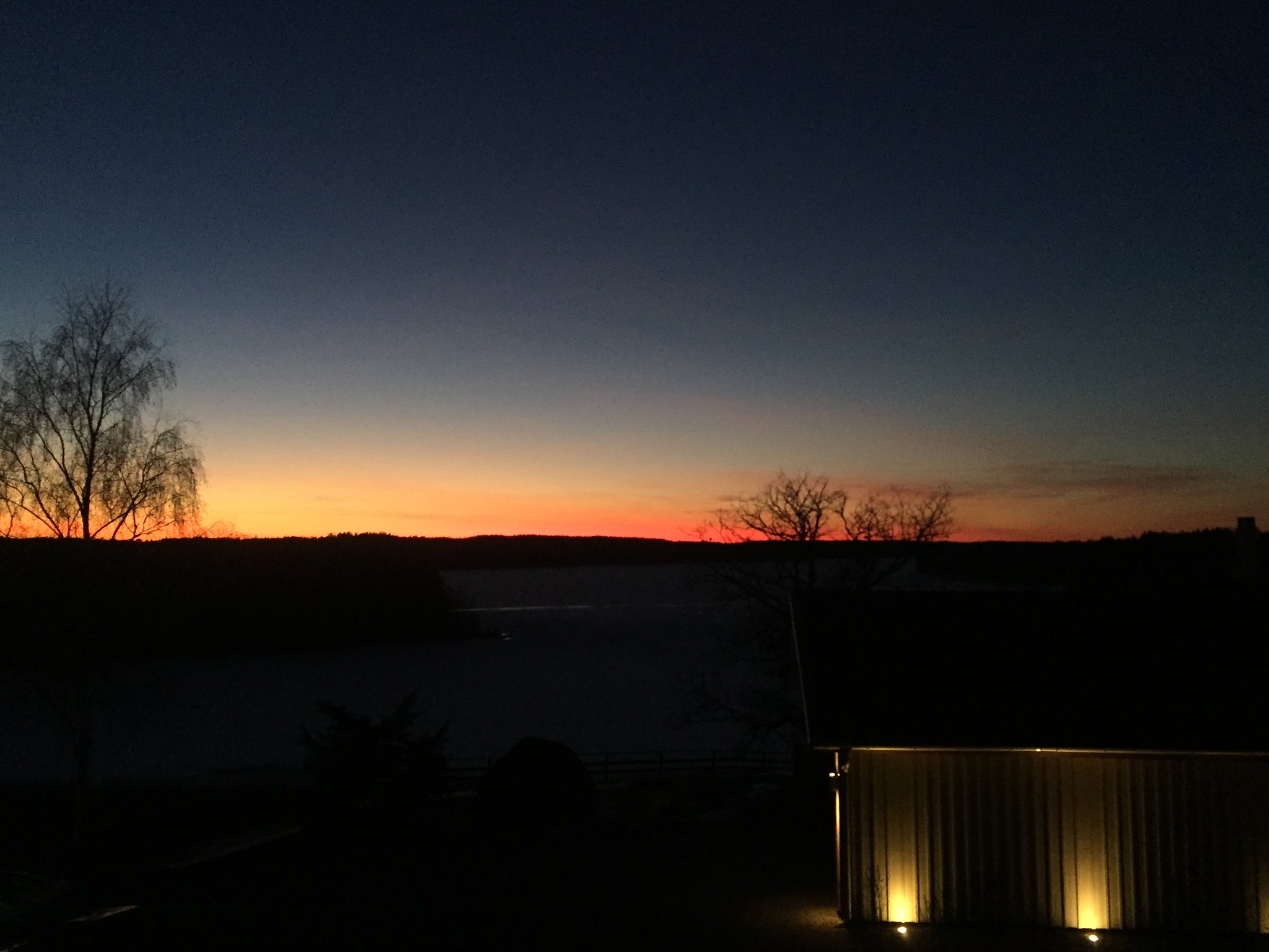 Solnedgång Strängnäs