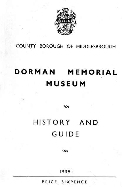Dorman Memorial Museum - Cover
