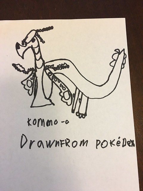 Drawings of Pokémon