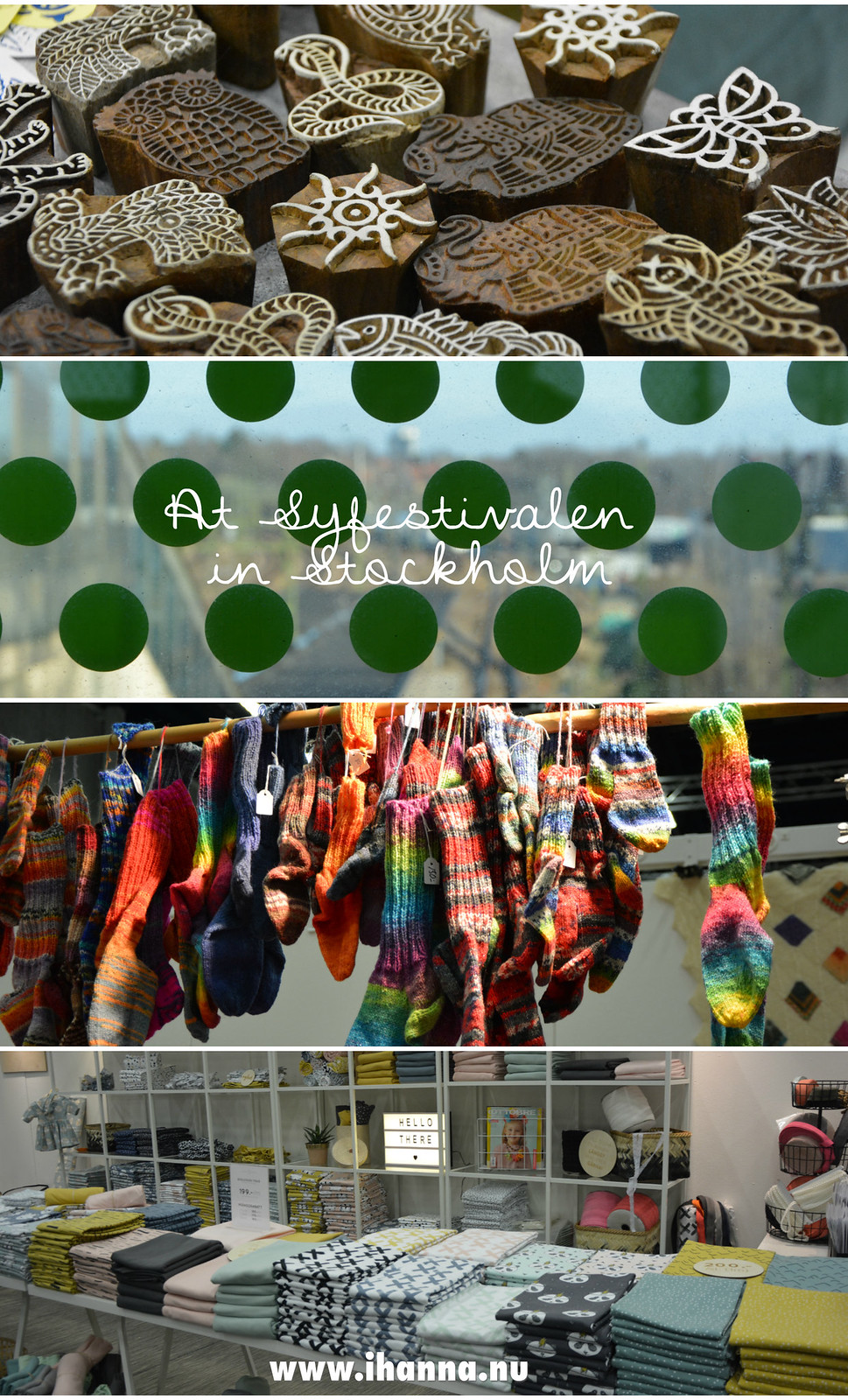 Collecting inspiration at the Swedish Sewing Festival, Stockholm blogged by @ihanna #syfestivalen