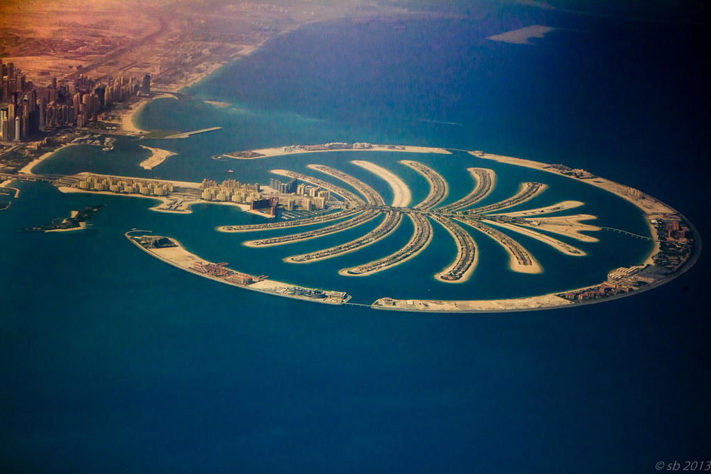 Leaving Dubai - Palm Islands