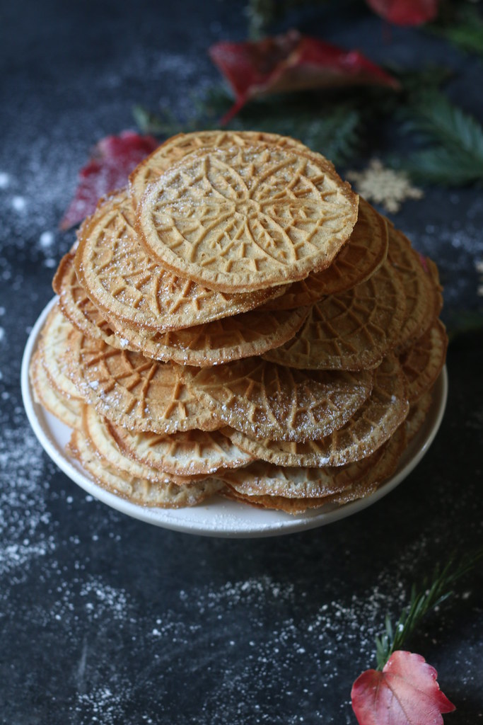 Pizzelle- Brown Butter-Almond Pizzelle