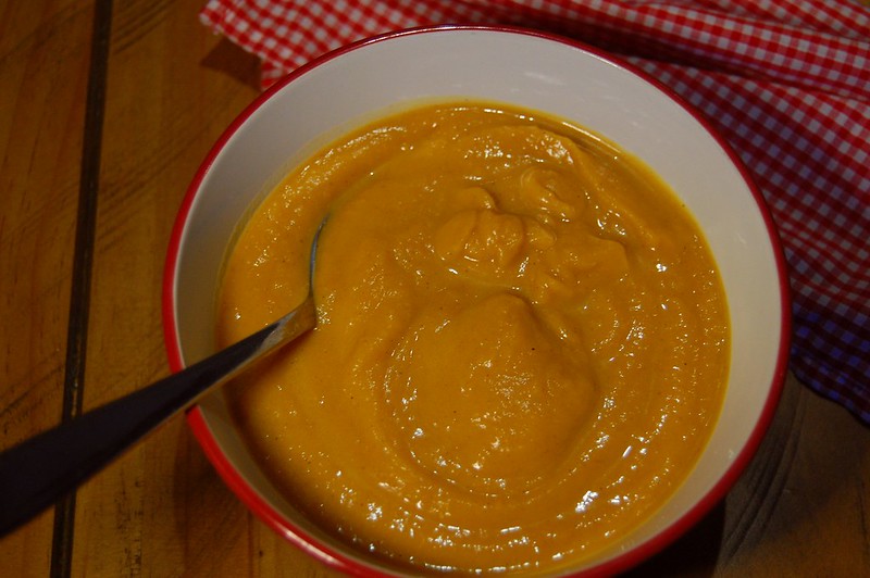 Sweet Potato and Butternut Squash soup