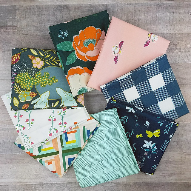Sewcial Bee Giveaway with Lady Belle Fabrics!