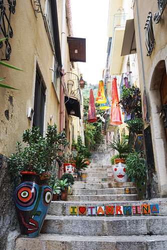 Taormina side street