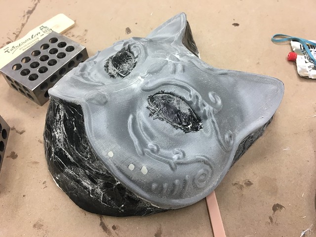 Bioshock Splicer Cat mask, DIY resin kit for cosplay prop masquerade  halloween fancy dress