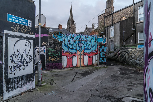  STREET ART AND GRAFFITI - SAINT PETERS LANE DUBLIN 031 