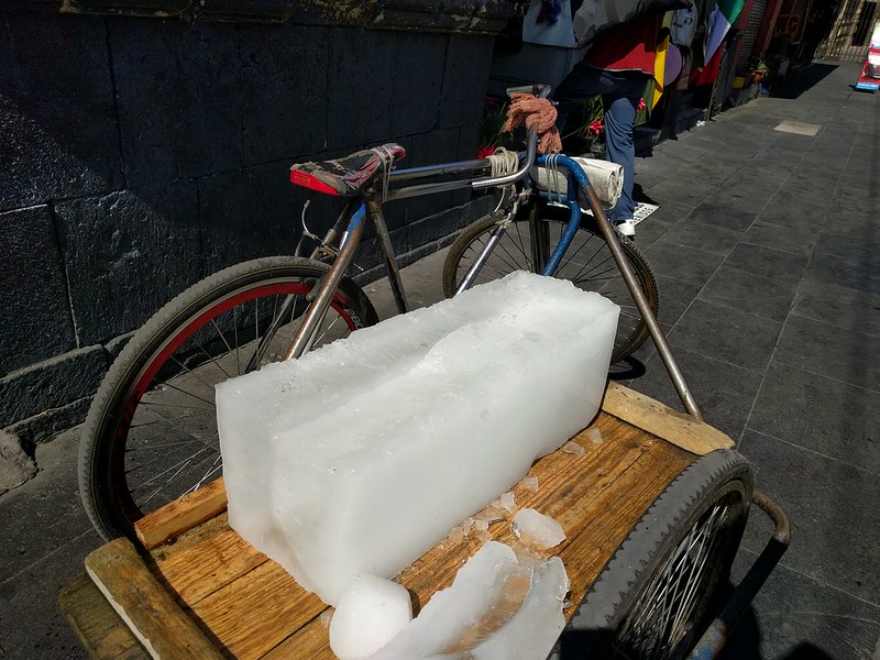 Ice delivery