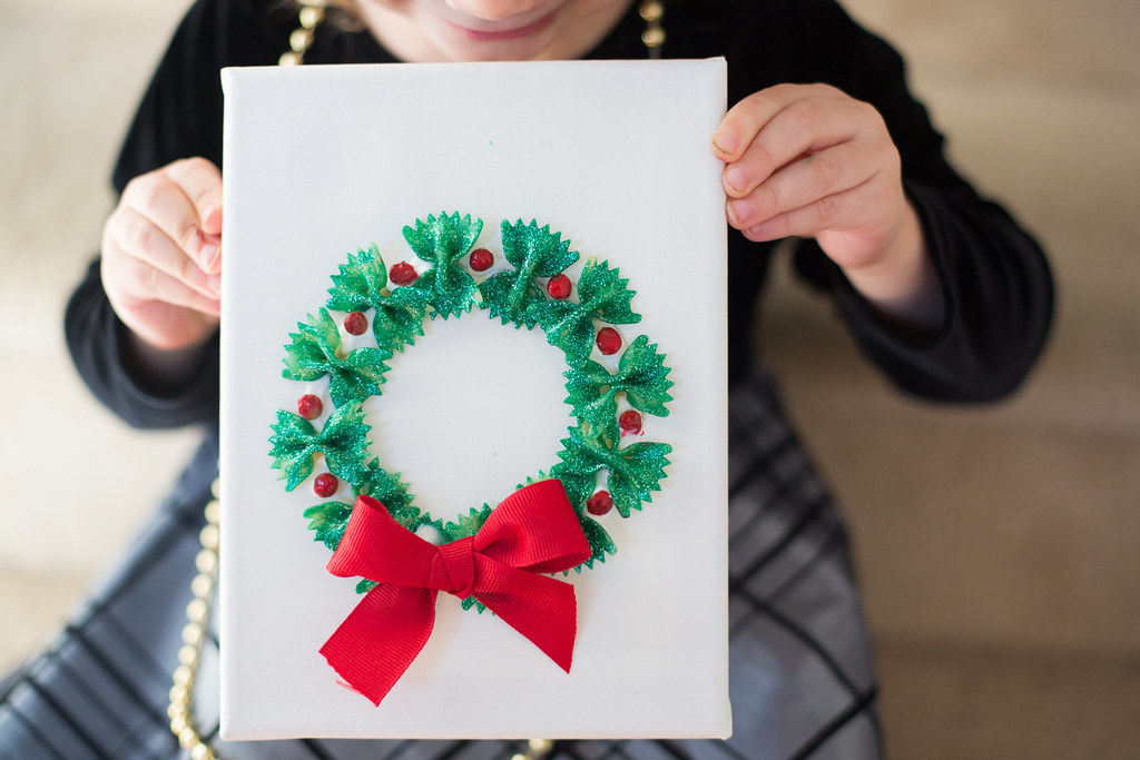 Talk Nerdy To Me: Christmas Wreath Crafting With Kids