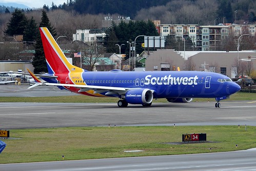 Boeing 737 MAX 8 Southwest Airlines N8705Q