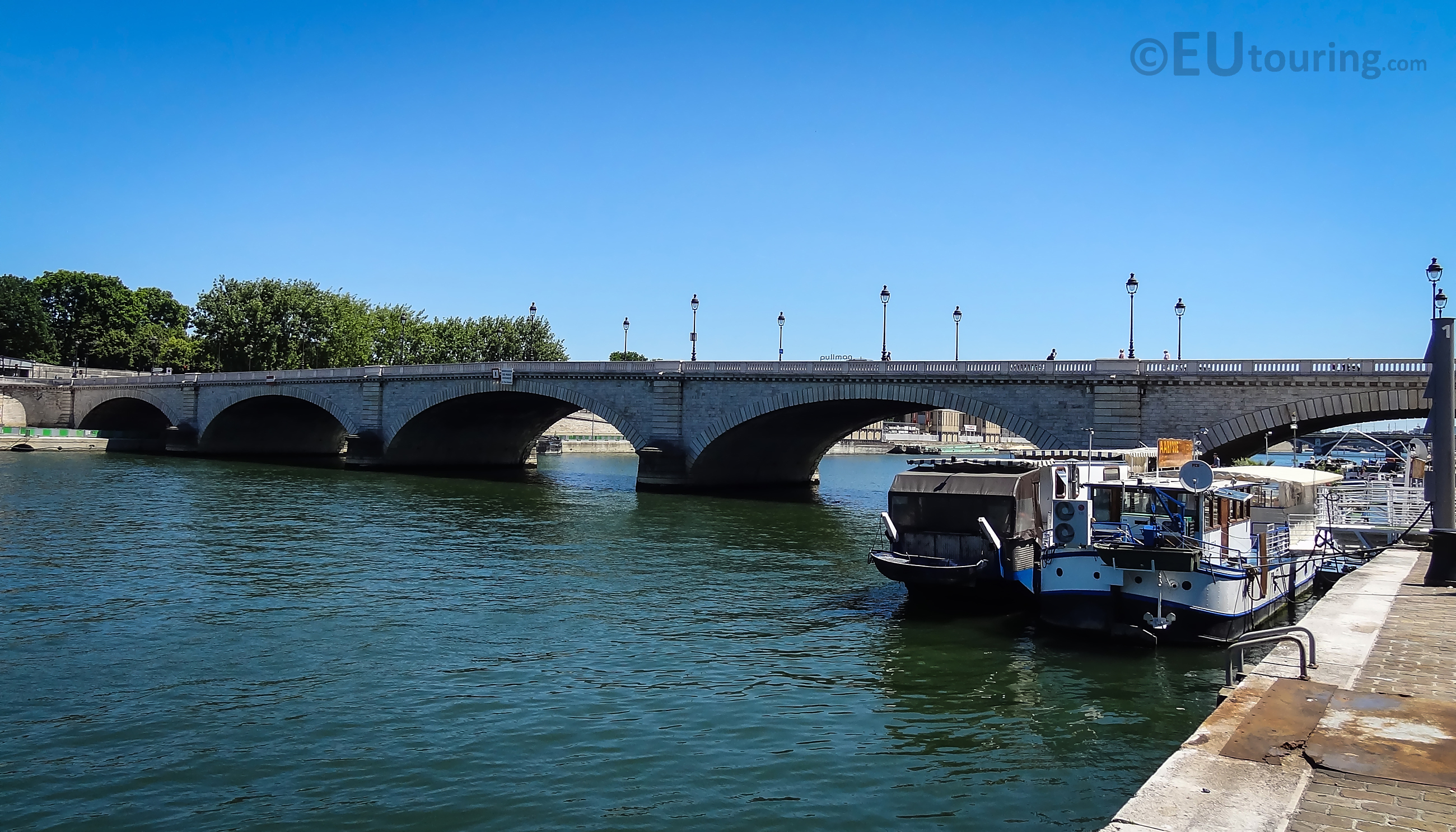 Pont de Tolbiac from Port de la Gare