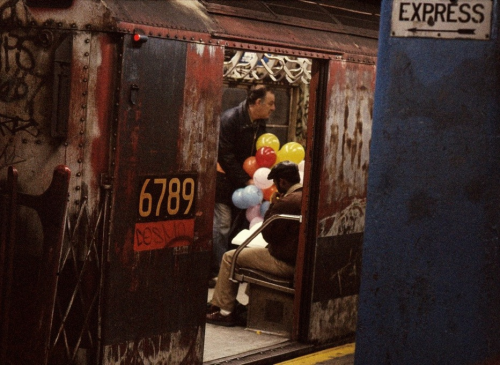 New York subway, April 1975