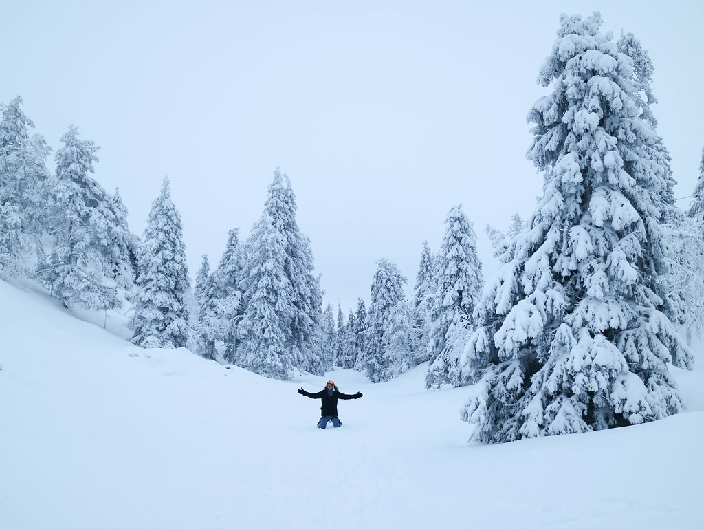 Nieve en Finlandia