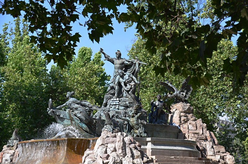 German Fountain, Parque Forestal, Santiago, Chile