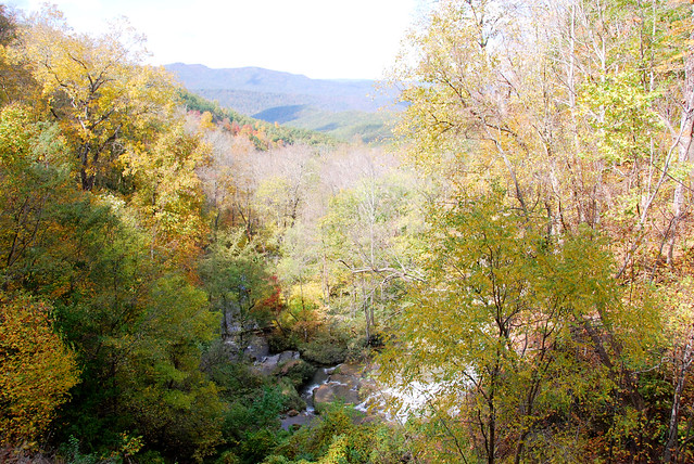 Beautiful scenery when you visit the mountains of Virginia from Douthat State Park