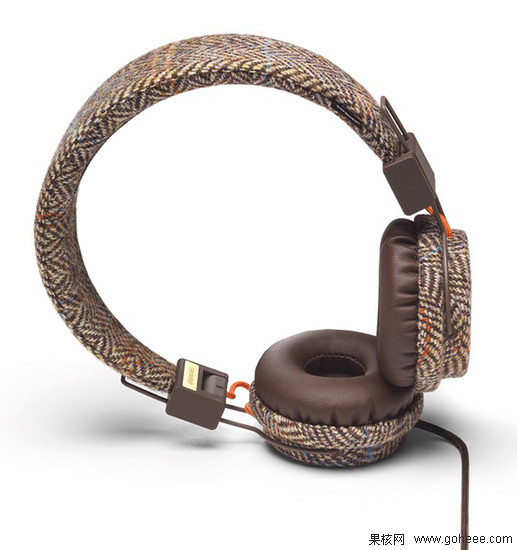 Urbanears cloth pattern denim style headphones