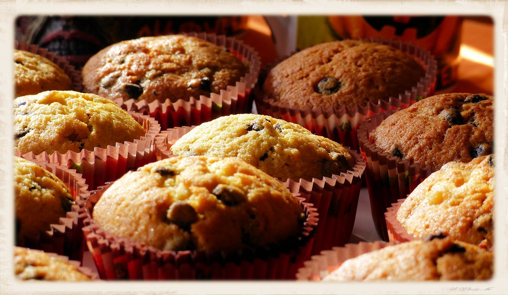 Muffins au potimarron, chocolat et épices 22388831578_018d1e2ab5_b