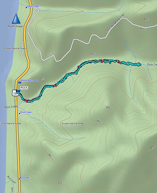 Rock Creek Wilderness Track