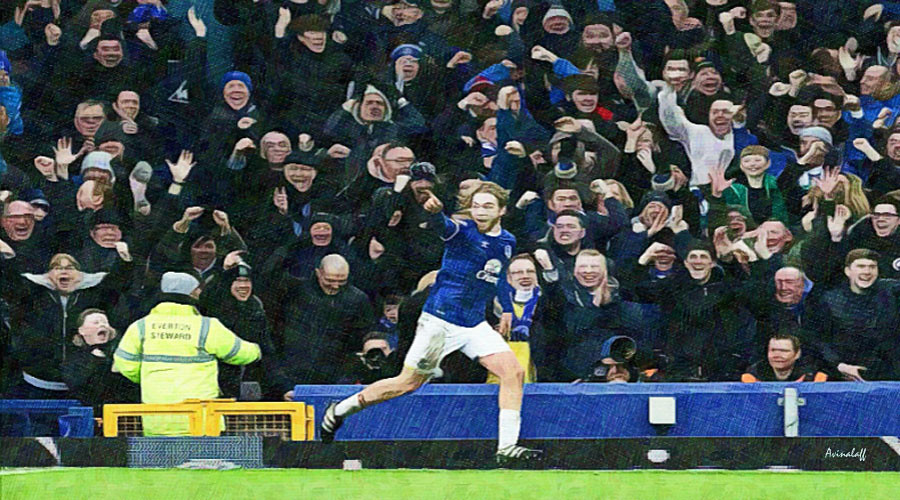 Tom Davies - Everton