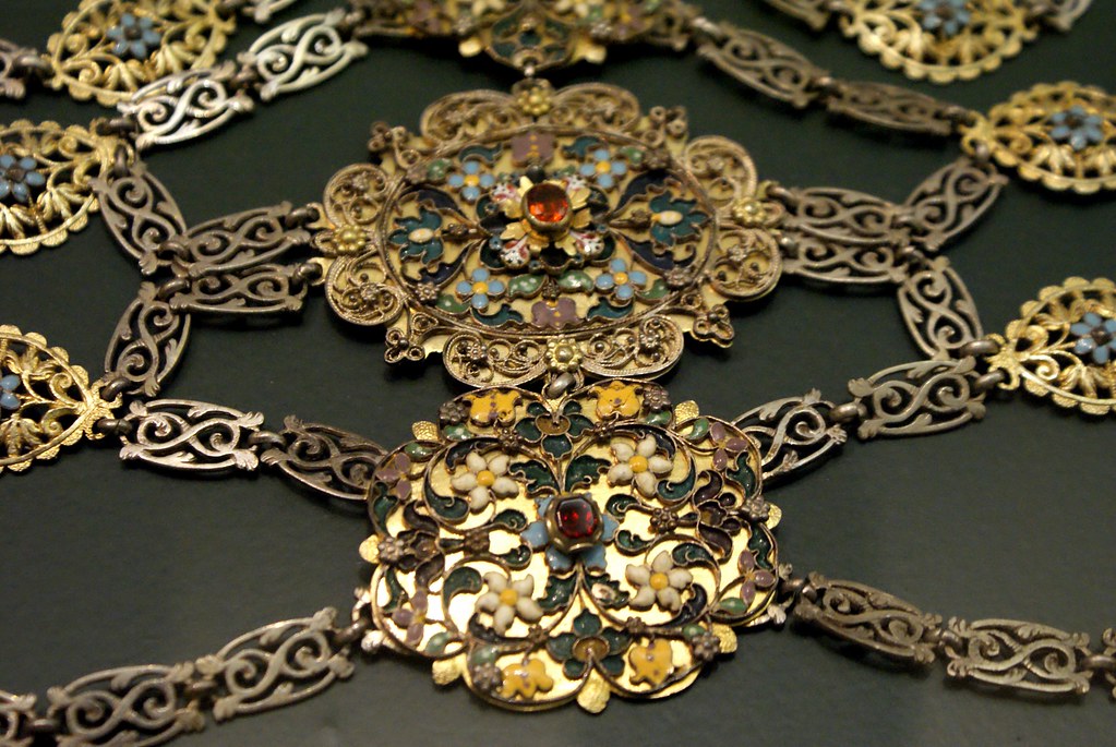 Les bijoux sont parmi les objets les plus impressionnants du Musée National de Budapest.