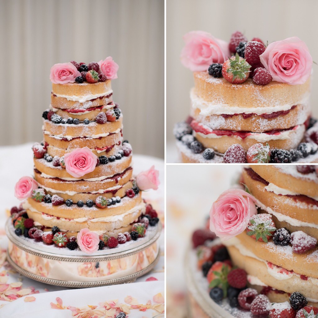 A lovely wedding cake by photographers www.thefennells.ie