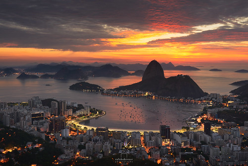 Sunrise @Mirante Dona Marta, Rio de Janeiro, Brazil