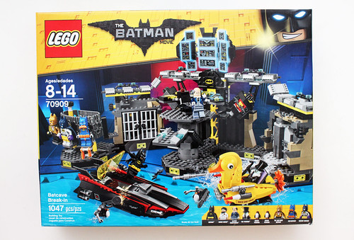 Lego Sticker Sheet for Set 70909 from  Batcave Break-In