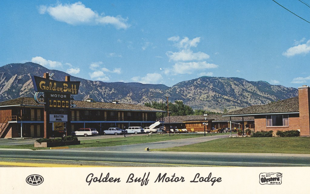 Golden Buff Motor Lodge - Boulder, Colorado