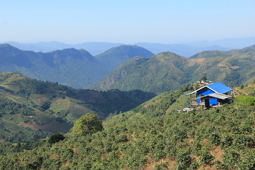 Views from our first lunch stop, Kalaw to Inle Lake trek