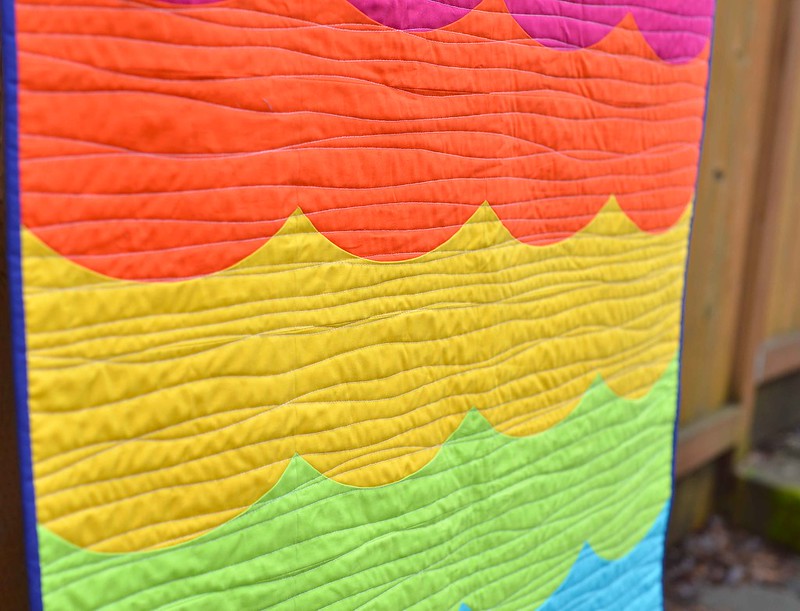 Rainbow Bright Quilt
