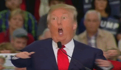 Trump Small Spazzy Hands