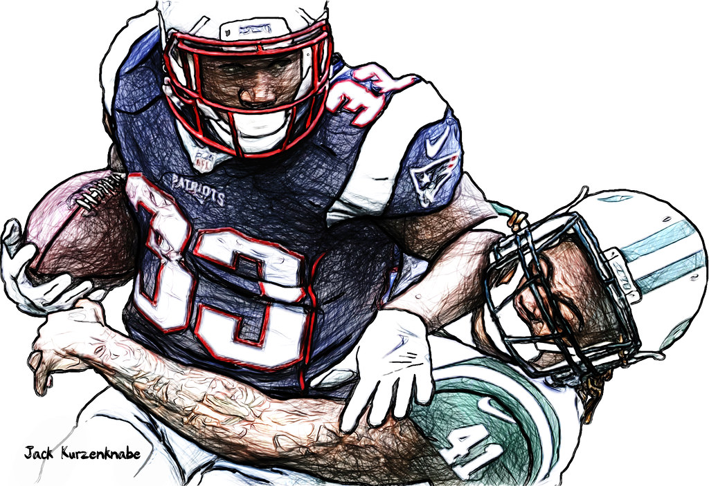 New England Patriots Dion Lewis -  New York Jets  Buster Skrine