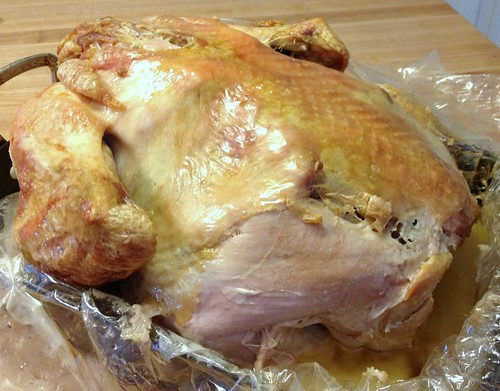 how to roast a juicy turkey breast side down