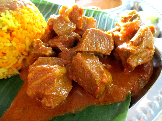 Hari Hari Daun Pisang mutton curry
