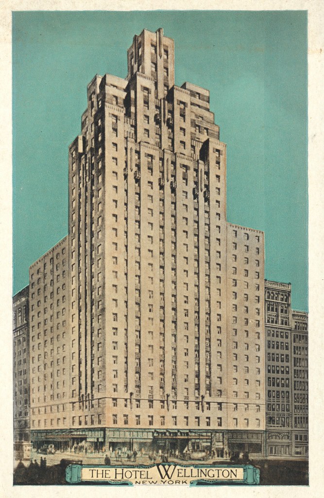 The Cardboard America Motel Archive: Hotel Wellington - New York, New York