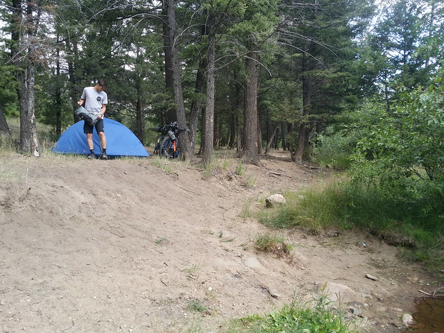 Boulder river camp site