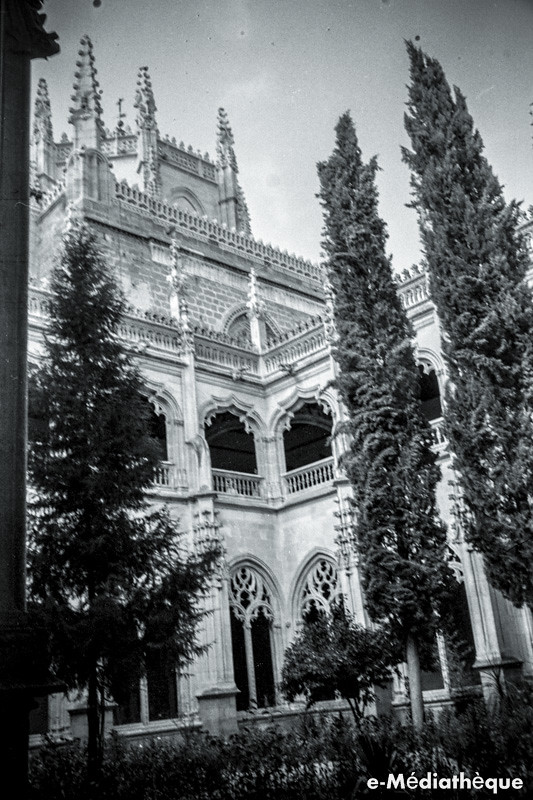 Monasterio de San Juan de los Reyes en Toledo en agosto de 1965. Fotografía de Jacques Revault © e-Médiathèque | Médiathèque SHS de la Maison méditerranéenne des sciences de l'homme