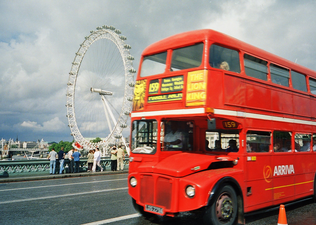 bus tour and london eye