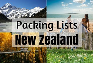 new zealand packing list