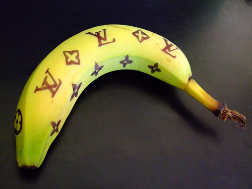 香蕉刺青。圖片來源：eko。CC BY-NC 2.0