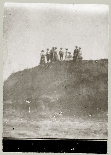Group on a  hill