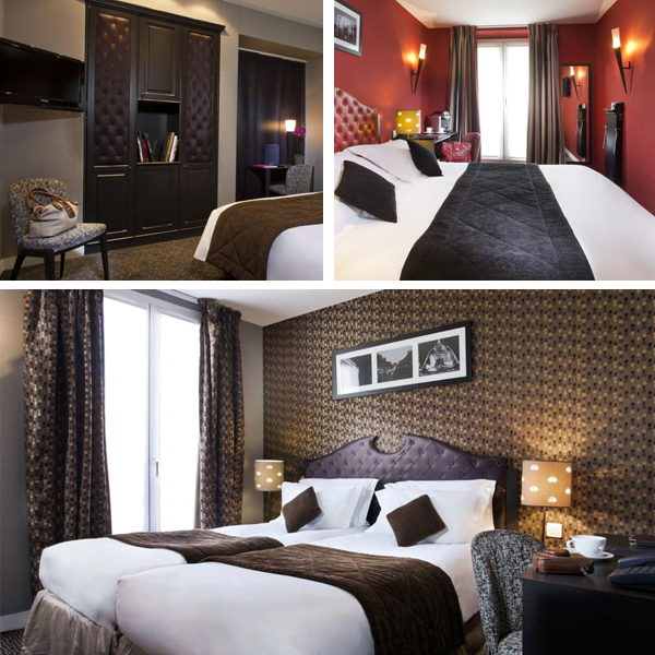 Uno de los hoteles mejor comunicados de París, el Hotel du Prince