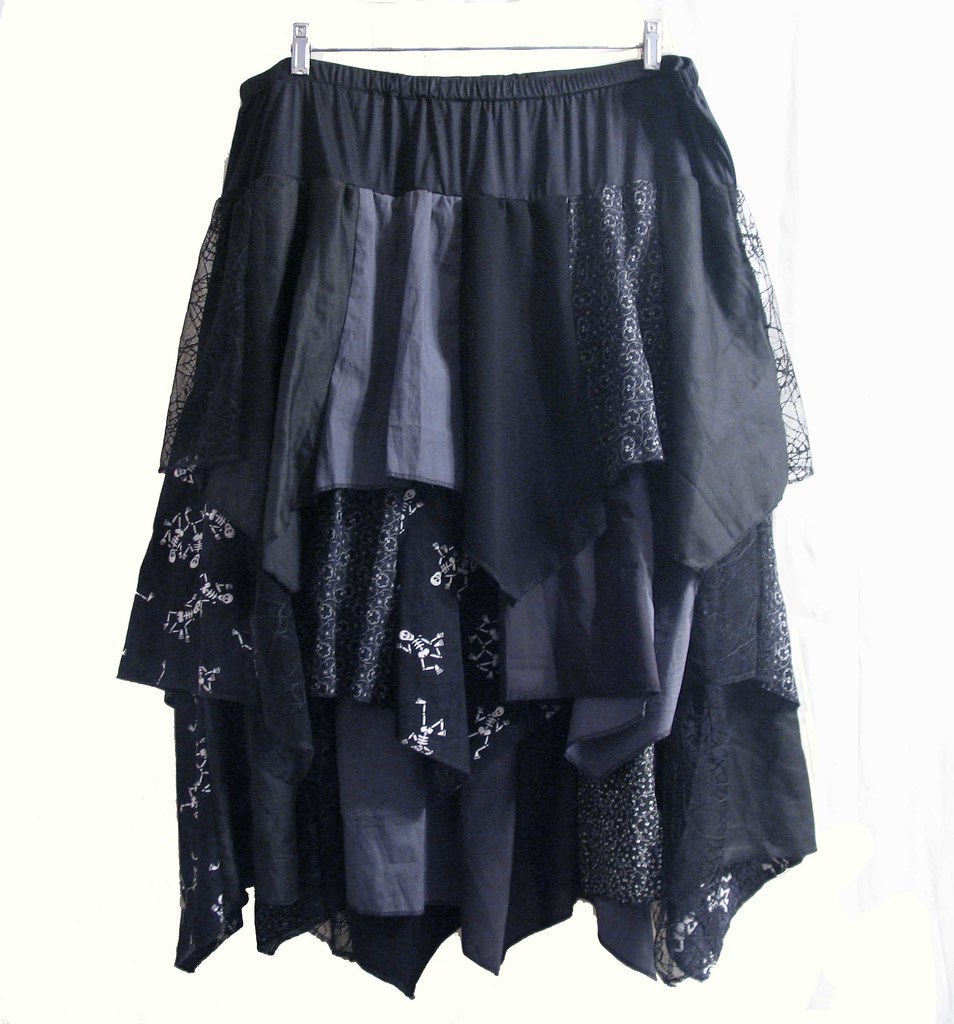Gothic Senorita Skirt with Handkerchief Hem [custom made] | Flickr