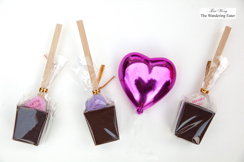 Valentine's Hot Chcolate Pops