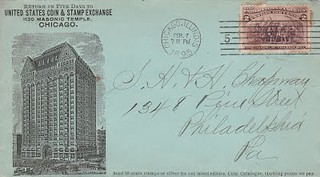 DOHERTY Feb 1895 postal cover