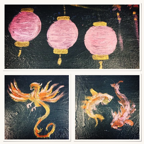 Chinese New Year Painting experiments