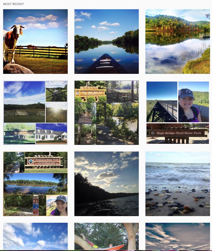 Most recent posts for Virginia State Parks on Instagram as of October 8, 2015