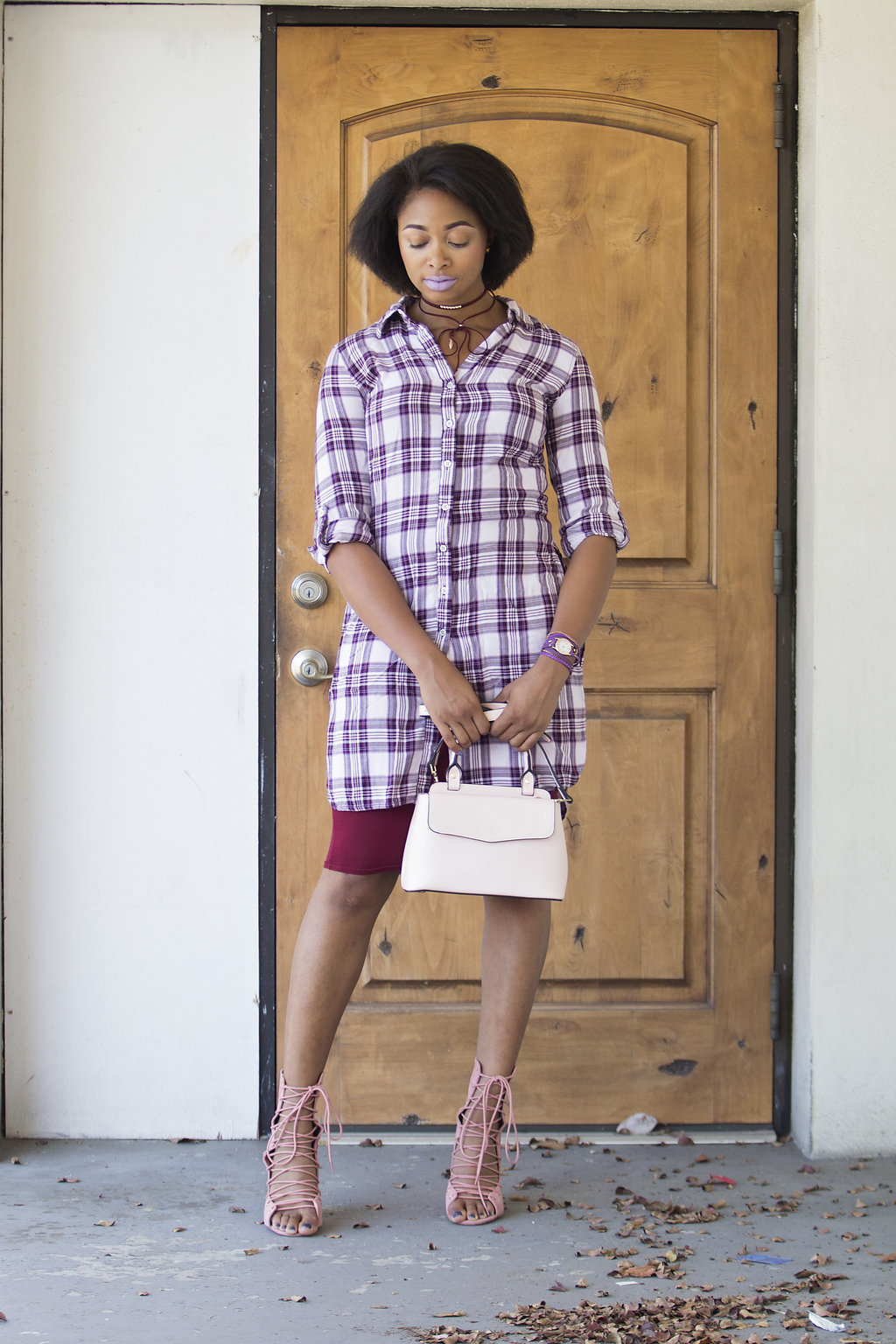 how to style a plaid shirt