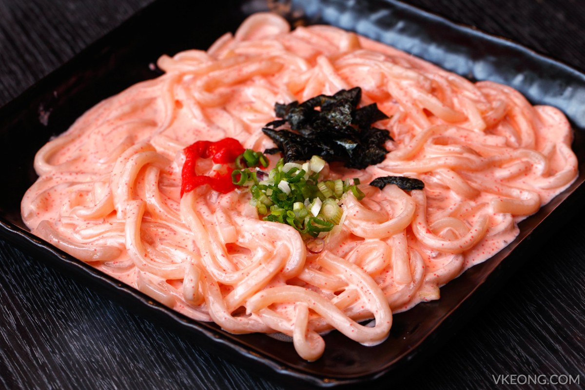 Chitose Cream Udon with Cod Roe