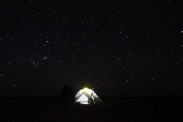 night tent stars